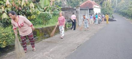Gerakan Kulkul PKK dan Posyandu Desa Banyuseri